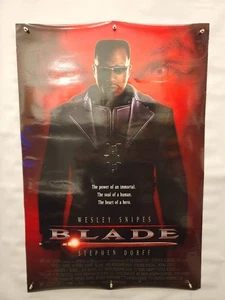 1998 Blade Original Movie Theater One Sheet Movie Poster 27 X 40 SNIPES - Picture 1 of 6
