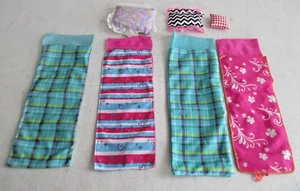 Barbie Doll Sleeping Bags Lot Bundle - Picture 1 of 1
