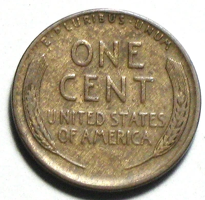 1940 LINCOLN WHEAT CENT PENNY ALLOY MIX ERROR WOODY - Image 1 of 2