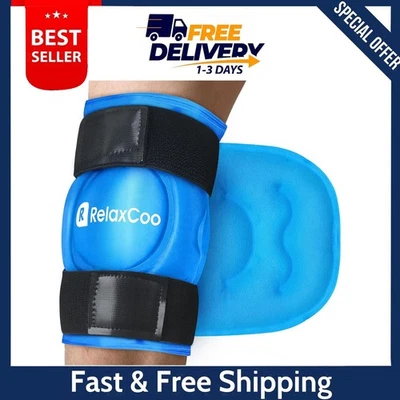 XXL Пакет Льда для Колена Оберните Все Колено после Операции, Многоразовый Гель Пакет Льда f - Изображение 1 из 4