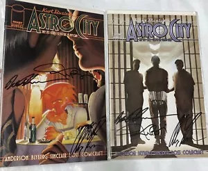 RARE Triple Signed Kurt Busiek's Astro City 13 14 SIGNED Alex Ross Anderson - Picture 1 of 10