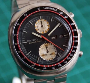 SEIKO UFO 6138-0011 - GENUINE JDM VINTAGE CHRONOGRAPH SPEEDTIMER ! SERVICED ! - Picture 1 of 20