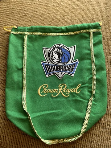 NBA  Dallas Mavericks Tribute Bag CROWN ROYAL BAG 750 Ml Cover
