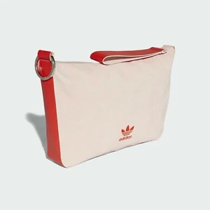 Adidas WOMEN S ORIGINALS POUCH BLUSH PINK DP0222 ZIP CLOSURE - Picture 1 of 1