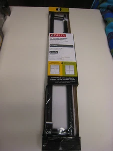 Delta SDBR008-MB-R1 Lyndall 20" Porte Scorrevoli per Vasca o Doccia, Schienale Opaco, Confezione da 2 - Foto 1 di 4