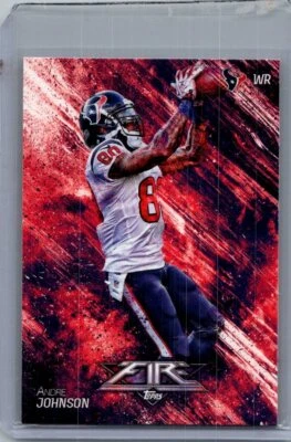 2014 Topps Fire #15 Andre Johnson - Image 1 of 2