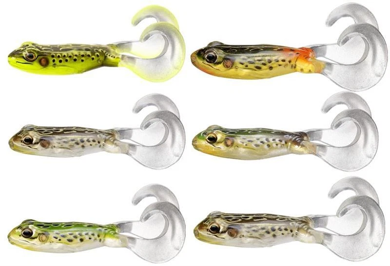 Live Target Freestyle Frog 7,5cm 9cm Topwater Oberflächenköder Frosch weedless - Bild 1 von 1