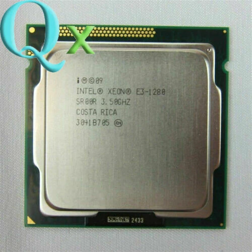Intel Xeon E3-1280 LGA1155 CPU Quad Core 3.5GHz 8M 95W Processor - Image 1 of 1