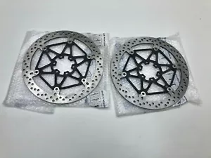 Aprilia RSV4 Tuono V4 1100 RR Brembo Freno Delantero Discos 2B001136 2B001135 - Picture 1 of 7