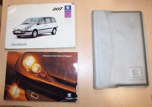 Peugeot 807 2003 Handbook Owners Manual Pack - Picture 1 of 2
