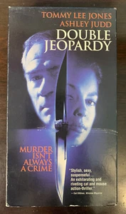 Double Jeopardy VHS Tape with Sleeve ASHLEY JUDD and TOMMY LEE JONES - VERY GOOD - Picture 1 of 4