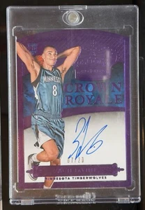 ZACH LAVINE 2014-15 PANINI-PREFERRED BASKETBALL SERIAL NUMBER 07/20-CROWN ROYALE - Picture 1 of 7