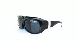 Foster Grant Solar Shield Polarized Fit Over Sunglasses L New W Tags Fit 2 - Picture 1 of 2
