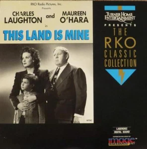 THIS LAND IS MINE (RKO CLASSIC) LASERDISC - Picture 1 of 2