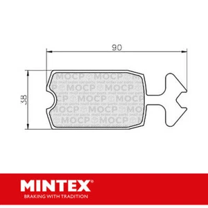 Mintex MDB1029 Brake Pads - Picture 1 of 1