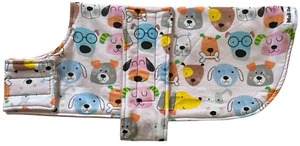 Mali Dog Coat Jacket Jumper PJs Cover Flannelette & 100% Wool MEDIUM 45cm - Picture 1 of 7