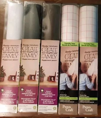 Cricut Cuttables Adhesive-backed Vinyl & Transfer Tape Chocolate Raven Cotton - Image 1 of 4