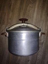 Cocotte Minute SEB 10 litres - série N ancienne rouge / bordeaux vintage