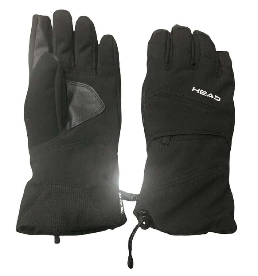 Head Men's Dupont Sorona Insulated Gloves w/Pocket Black  - Image 1 of 1