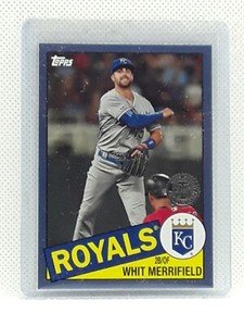 Whit Merrifield 2020 Topps Baseball - 1984 BLUE #52 - Kansas City Royals