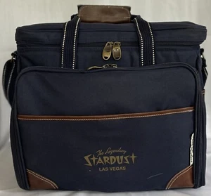 RARE: Stardust Resort & Casino Las Vegas PICNIC COOLER BAG: SERVICE for 4 / NEW - Picture 1 of 16