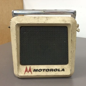 Vintage Motorola Metal External Speaker Model TSN6000A-1, 1970 Police, Mount - Picture 1 of 6