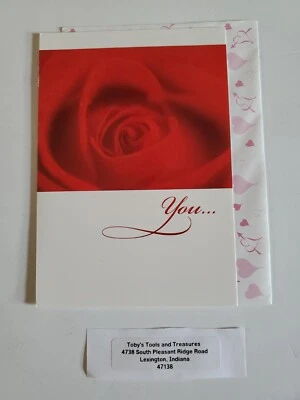 Tarjeta de felicitación del día de San Valentín Leanin' Tree tú... y solo tú Foto 1 de 3