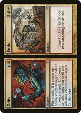 Odds and Ends Dissension HEAVILY PLD Blue Red White Rare MAGIC MTG CARD ABUGames