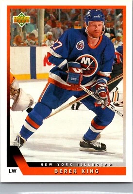 1993-94 Upper Deck - #417 Derek King - Image 1 of 2