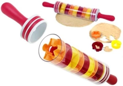 Rodillo Roll & Store con 9 cortadores de galletas Foto 1 de 3