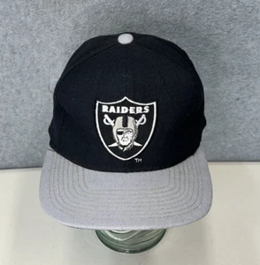 Starter NFL Oakland Raiders Hat Snapback The Natural 100% Wool New - Picture 1 of 9