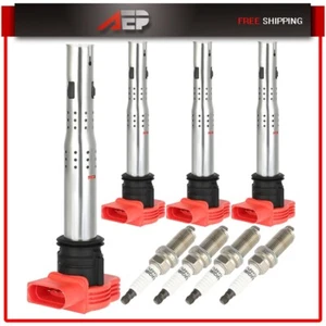 Bobinas de encendido y bujías para Audi Q5 2,0 L 2010-2016 Audi A3 2,0 L 2005-2013 - Imagen 1 de 5