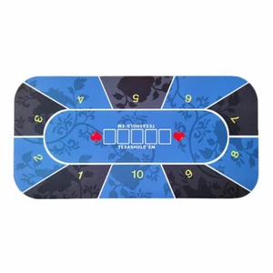 Poker Table Layout Home Tabletop Mat Anti-slip Roll-up Craps Table - Picture 1 of 5