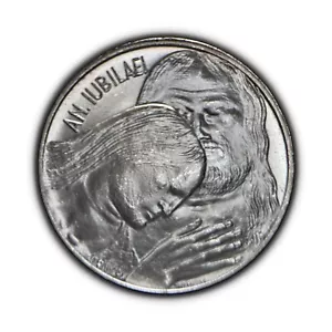 VATICAN CITY. 1975, 500 Lire, Silver - Paul VI, Holy Year, Forgiveness Rome 1 - Picture 1 of 3