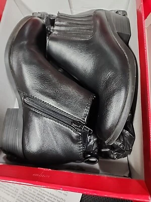 Botín negro Kim Rogers para mujer talla 6 mediano con tecnología Ultra Comfort nuevo en caja Foto 1 de 4