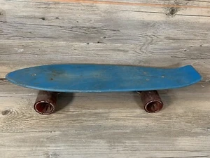 Vintage 70s USA fiberglass Cruiser Skateboard W/ City Street wheels retro rider - Picture 1 of 5