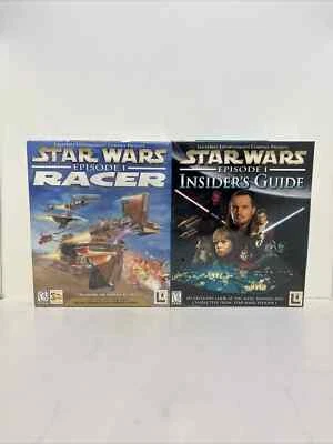 Star Wars Episode 1 Racer Lucas Arts Big Box PC Game New Sealed Two Pack - Image 1 of 4