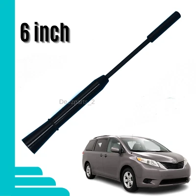 Antena de repuesto de 6 pulgadas negra para Toyota Camry 1997-1999 Foto 1 de 4