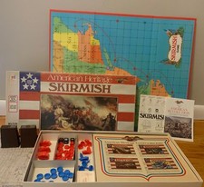 Vintage American Heritage Skirmish Board Game Milton Bradley 1975 COMPLETE
