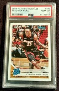 2019-20 Panini Chronicles Donruss Kendrick Nunn Rated Rookie RC #199 PSA 10 Gem - Picture 1 of 2