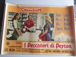 I PECCATORY DI PEYTON - LANA TURNER, HOPE LANGE - FOTOBUSTA CINEMA cm 49,5 x 70 - Picture 1 of 1