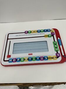 Fisher Price Think And Learn AlphaSlider Writer With Stylus Slide Letters Erase