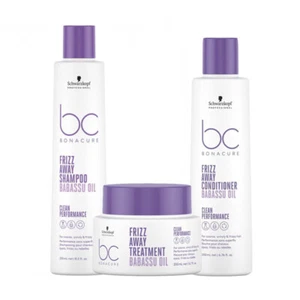 SCHWARZKOPF Kit BC Bonacure Frizz Sh 250ml + Mask 200ml + Conditioner 200ml - Imagen 1 de 1