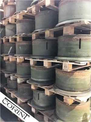 10.00V-20 FELGE_10 LOCH_MAN_KAT_UNIMOG_MAGIRUS_14.00R20_16.00R20_10x20 - Bild 1 von 4