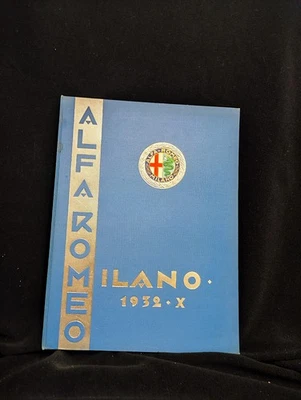 Alfa Romeo Milano 1932 X - Istituto Editoriale Monografie Aziende - Imagen 1 de 4