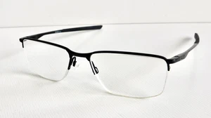 Oakley Socket 5.5 Eyeglasses OX3218-0156 Black Half Rim Frames 56-18-140 - Picture 1 of 8