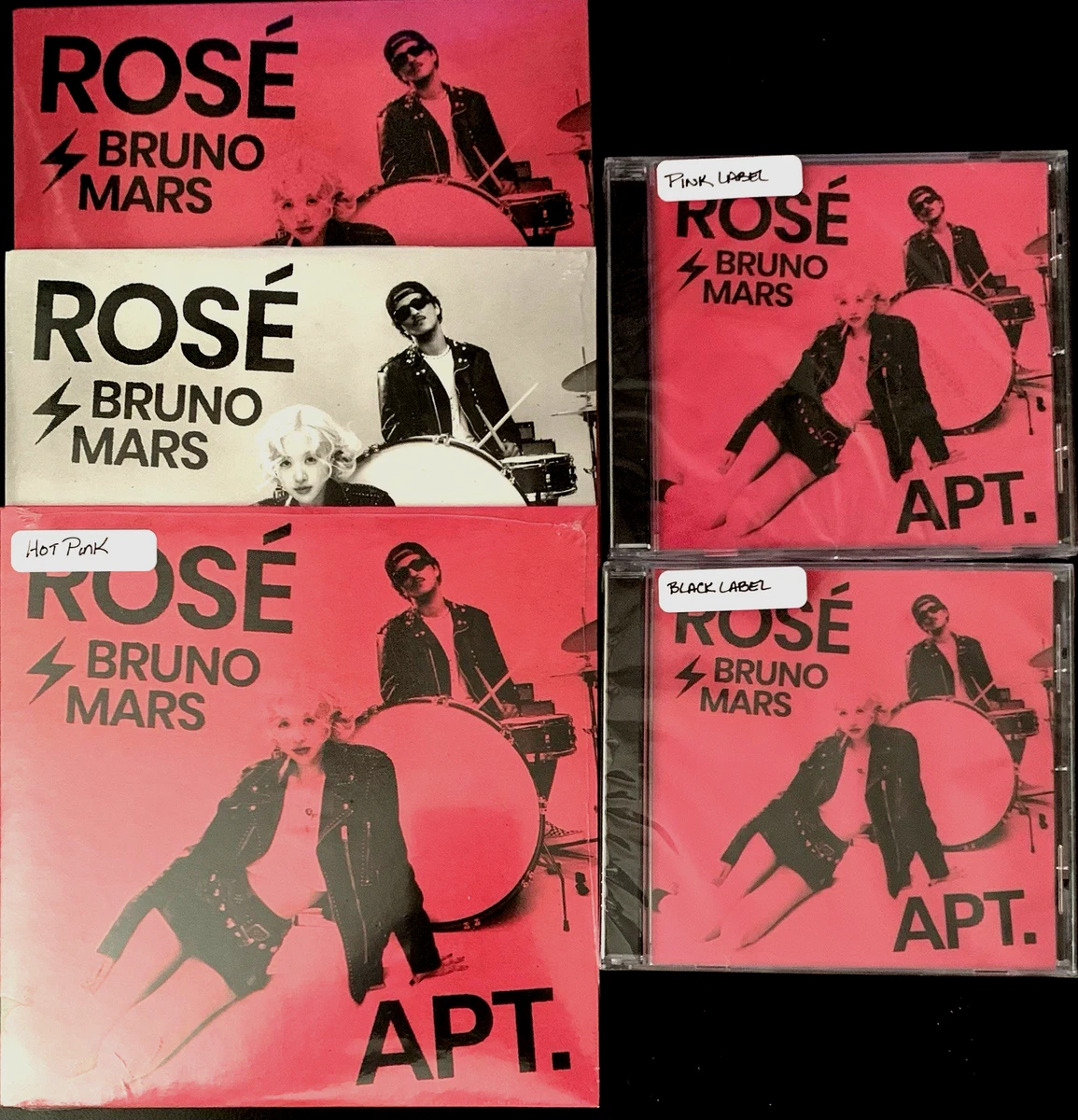 【新品未開封】ROSE & Bruno Mars / APT (white) Rose & Bruno Mars - Apt. US Exclusive White Colour 7