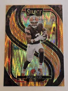 Amortiguador Panini Select Jerry Jeudy Orange Prizm #/399 Premier Browns #169 2024 - Imagen 1 de 2