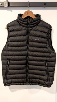 Colete Suéter Patagonia Masculino GRANDE Preto 800-Preenchimento - Usado Uma Vez! - Imagem 1 de 4