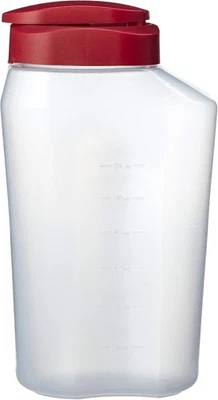1 Quart BPA Free Mixing Pitcher Snap Lock Easy Pour Lid,Drink Storage Container - Image 1 of 4